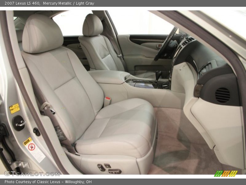 Mercury Metallic / Light Gray 2007 Lexus LS 460