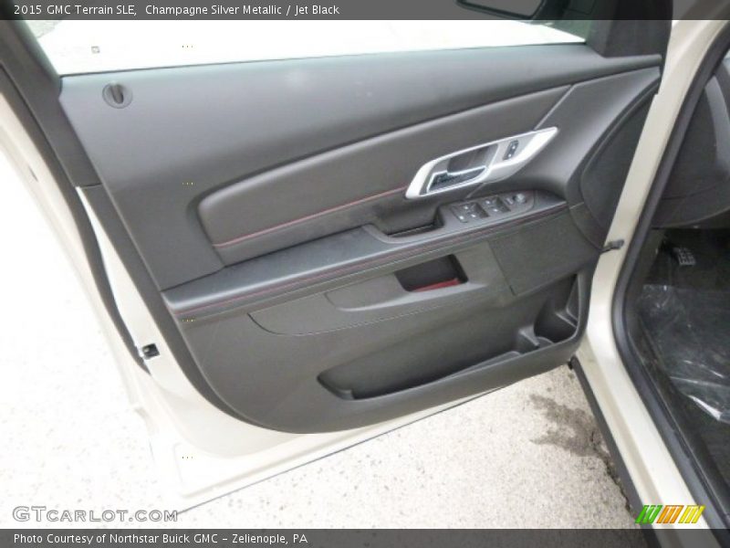 Champagne Silver Metallic / Jet Black 2015 GMC Terrain SLE