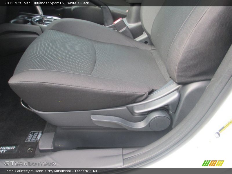 White / Black 2015 Mitsubishi Outlander Sport ES