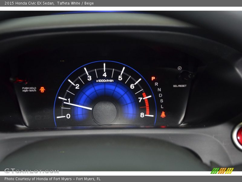  2015 Civic EX Sedan EX Sedan Gauges