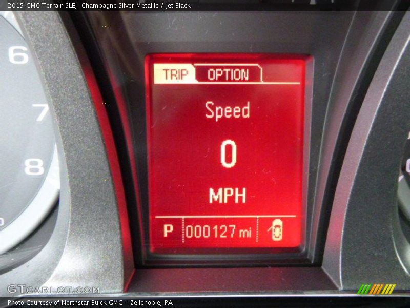 Champagne Silver Metallic / Jet Black 2015 GMC Terrain SLE