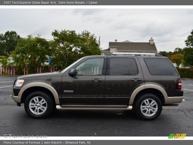 Dark Stone Metallic / Camel 2007 Ford Explorer Eddie Bauer 4x4