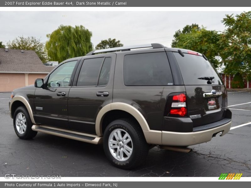 Dark Stone Metallic / Camel 2007 Ford Explorer Eddie Bauer 4x4