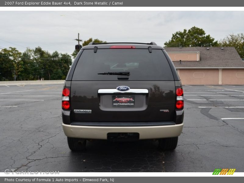 Dark Stone Metallic / Camel 2007 Ford Explorer Eddie Bauer 4x4