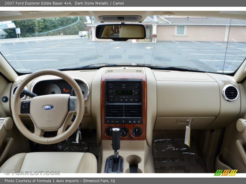 Dark Stone Metallic / Camel 2007 Ford Explorer Eddie Bauer 4x4