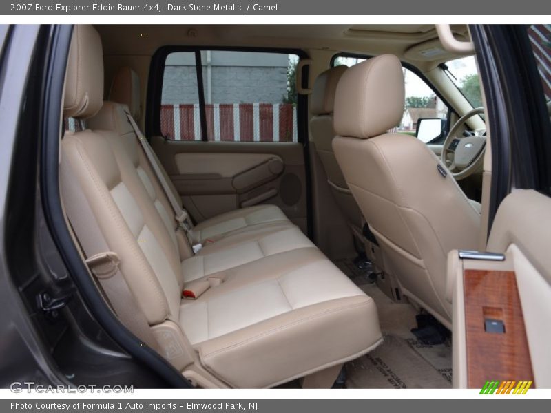 Dark Stone Metallic / Camel 2007 Ford Explorer Eddie Bauer 4x4