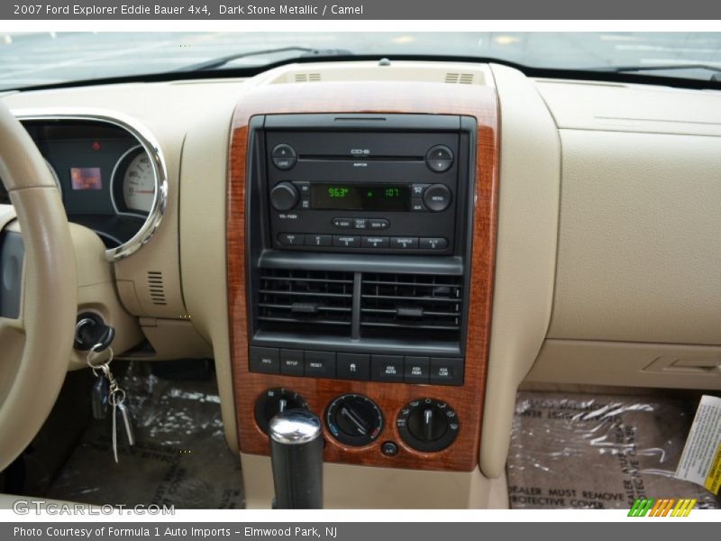 Dark Stone Metallic / Camel 2007 Ford Explorer Eddie Bauer 4x4