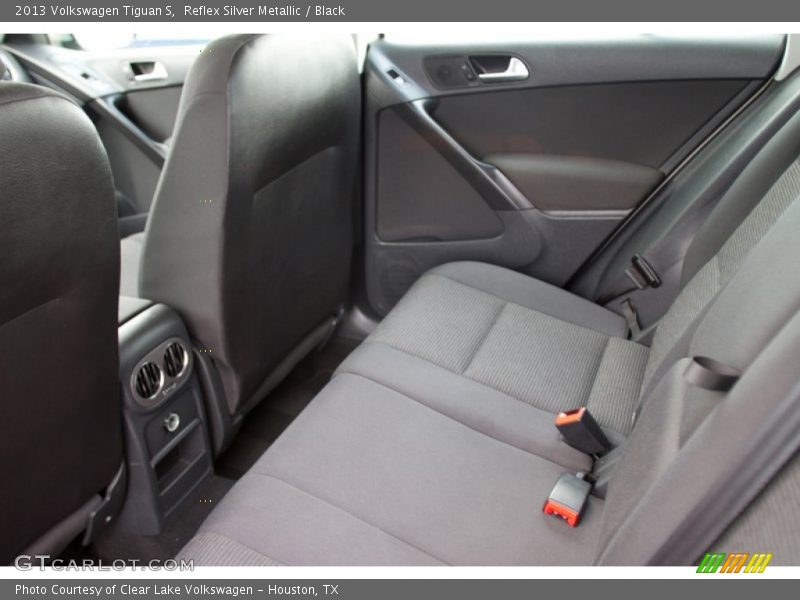 Reflex Silver Metallic / Black 2013 Volkswagen Tiguan S