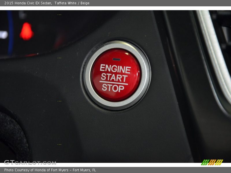 Controls of 2015 Civic EX Sedan