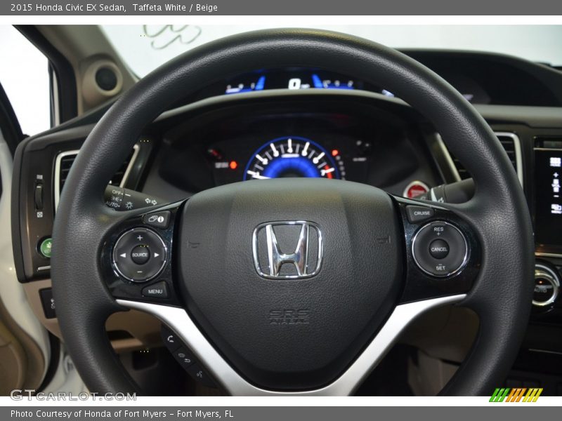  2015 Civic EX Sedan Steering Wheel