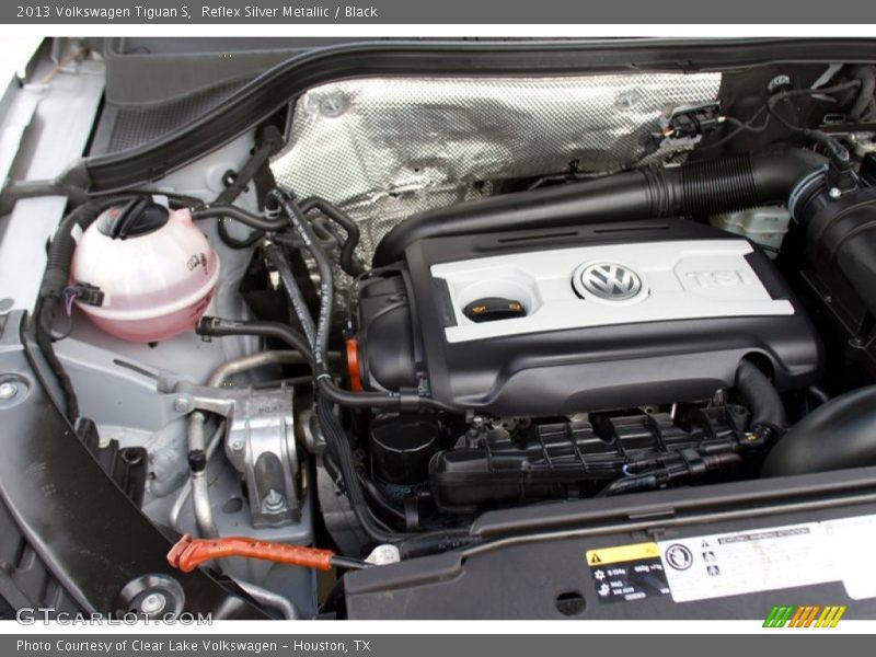 Reflex Silver Metallic / Black 2013 Volkswagen Tiguan S