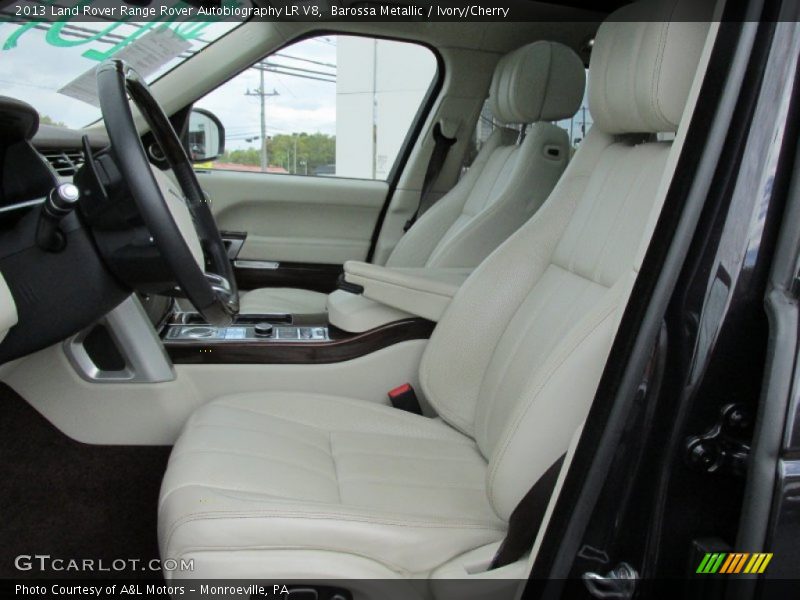Front Seat of 2013 Range Rover Autobiography LR V8