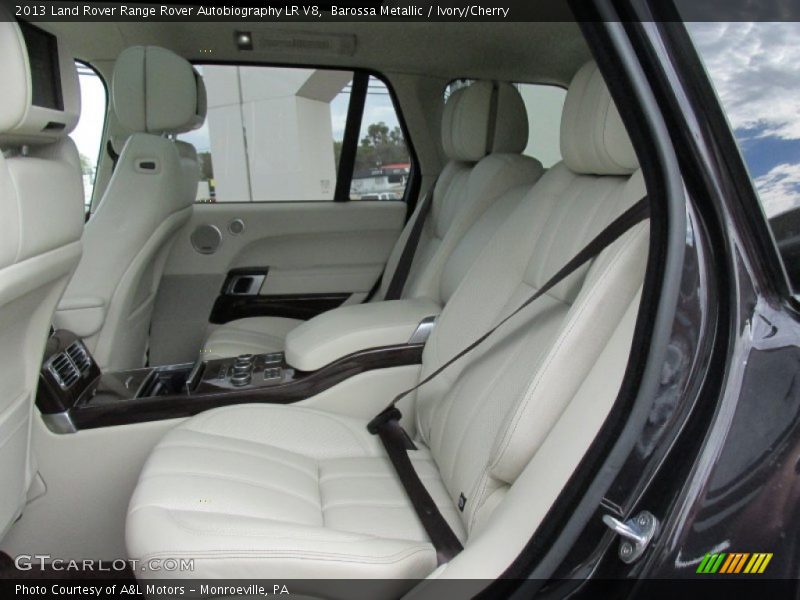 Rear Seat of 2013 Range Rover Autobiography LR V8