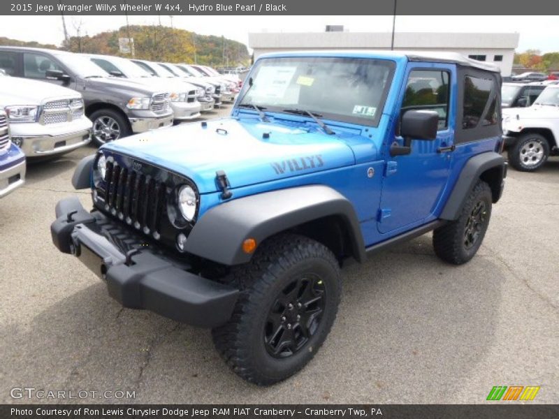 Front 3/4 View of 2015 Wrangler Willys Wheeler W 4x4