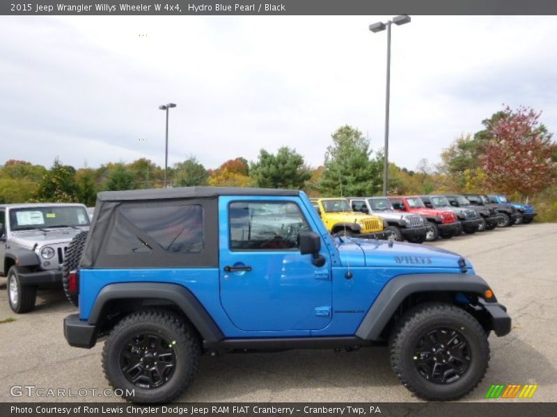  2015 Wrangler Willys Wheeler W 4x4 Hydro Blue Pearl