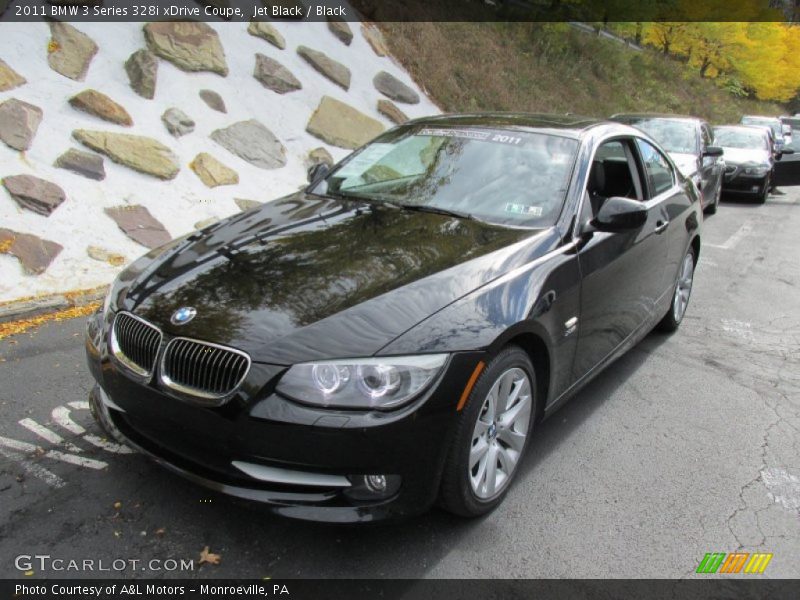 Jet Black / Black 2011 BMW 3 Series 328i xDrive Coupe