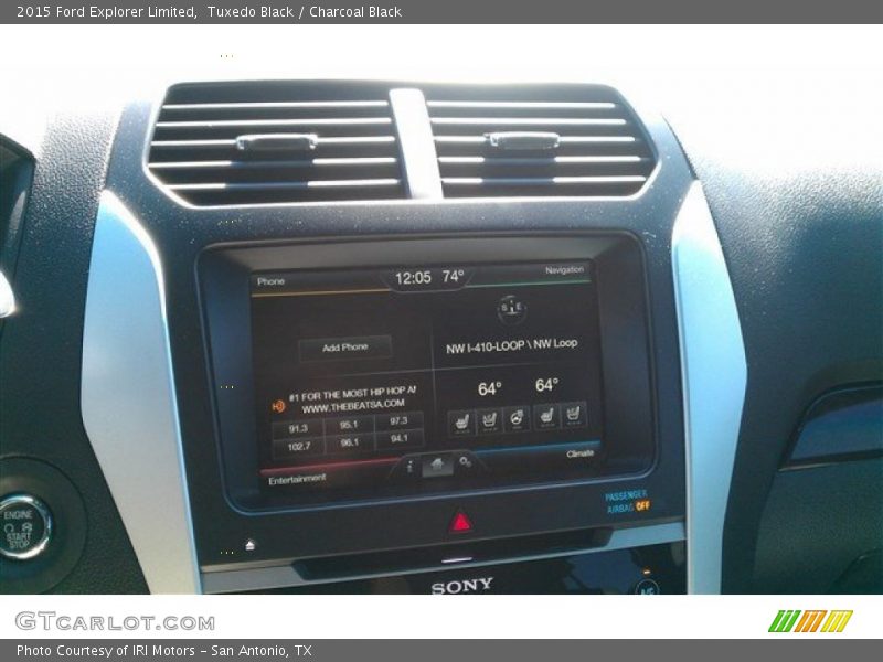 Tuxedo Black / Charcoal Black 2015 Ford Explorer Limited