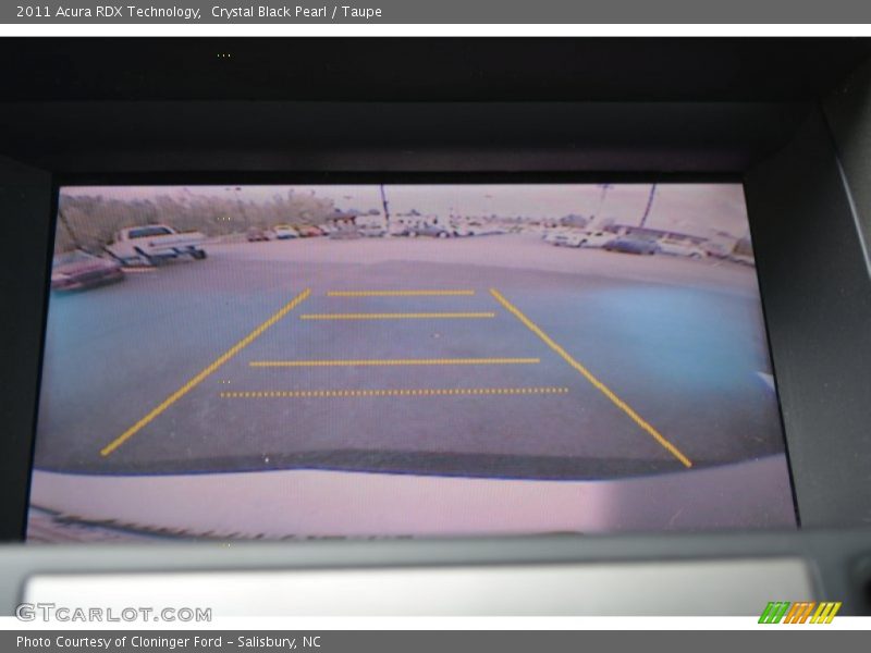 Crystal Black Pearl / Taupe 2011 Acura RDX Technology