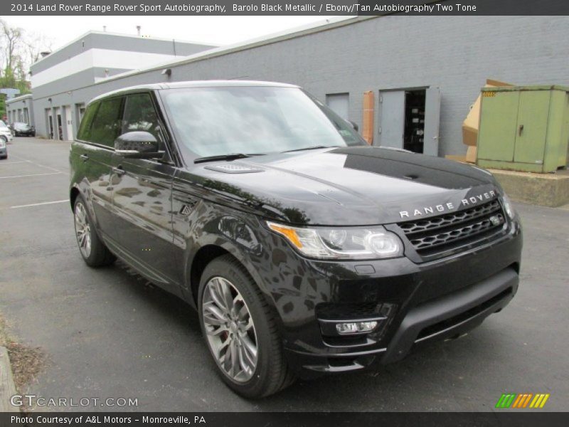 Front 3/4 View of 2014 Range Rover Sport Autobiography