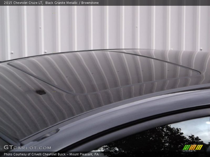Black Granite Metallic / Brownstone 2015 Chevrolet Cruze LT