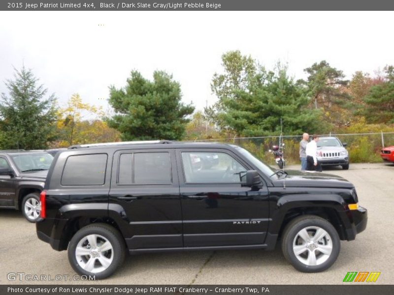 Black / Dark Slate Gray/Light Pebble Beige 2015 Jeep Patriot Limited 4x4