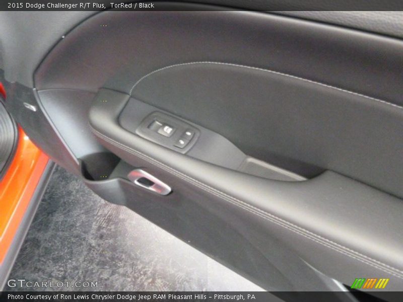 TorRed / Black 2015 Dodge Challenger R/T Plus