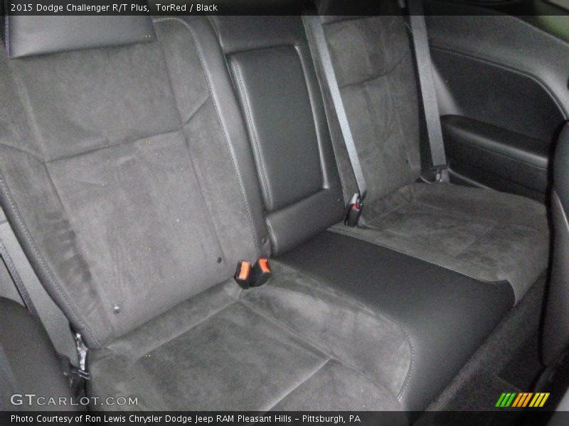 Rear Seat of 2015 Challenger R/T Plus