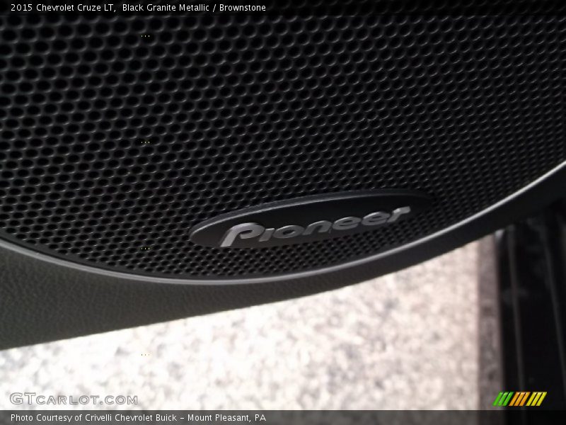 Black Granite Metallic / Brownstone 2015 Chevrolet Cruze LT