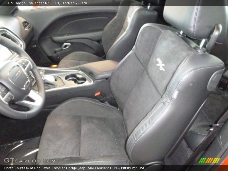 Front Seat of 2015 Challenger R/T Plus