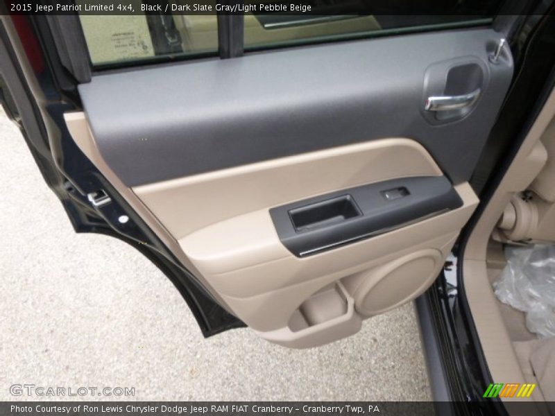 Black / Dark Slate Gray/Light Pebble Beige 2015 Jeep Patriot Limited 4x4