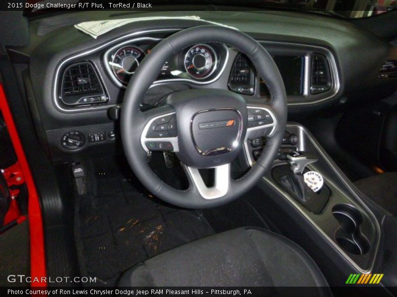 Dashboard of 2015 Challenger R/T Plus
