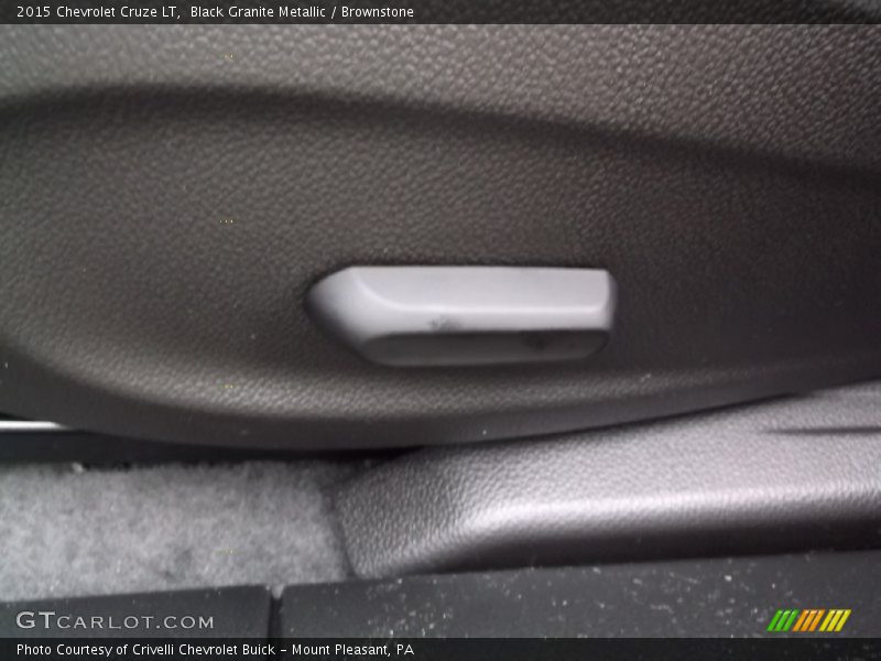 Black Granite Metallic / Brownstone 2015 Chevrolet Cruze LT