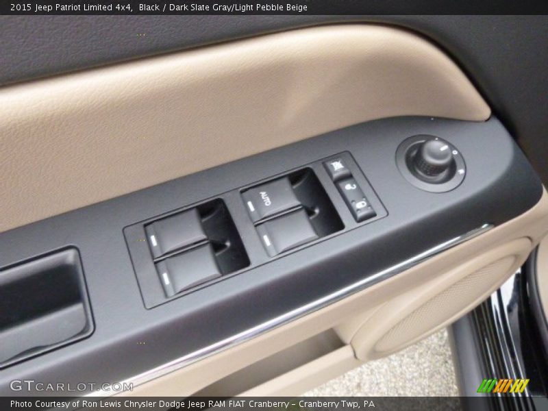 Black / Dark Slate Gray/Light Pebble Beige 2015 Jeep Patriot Limited 4x4