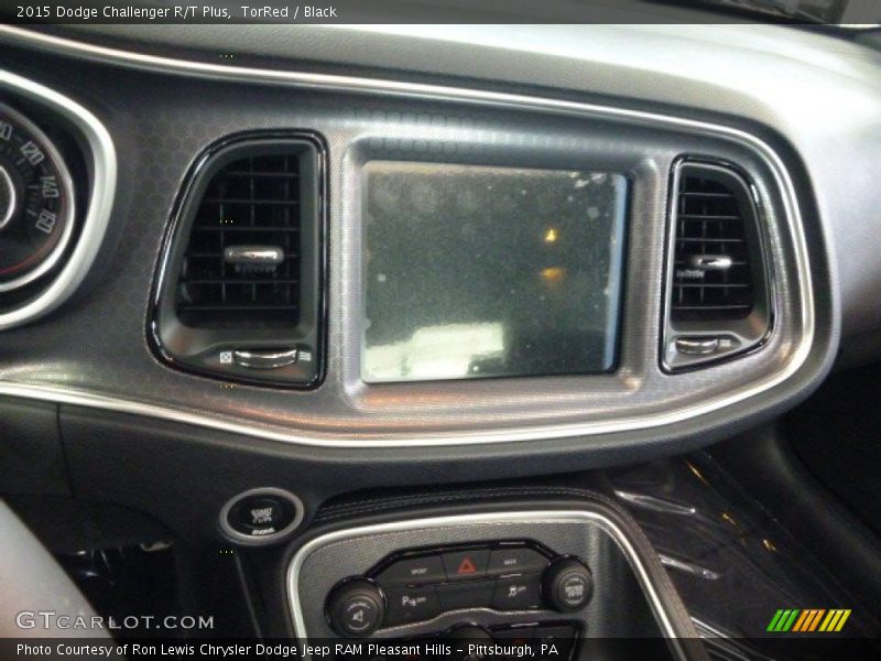 TorRed / Black 2015 Dodge Challenger R/T Plus
