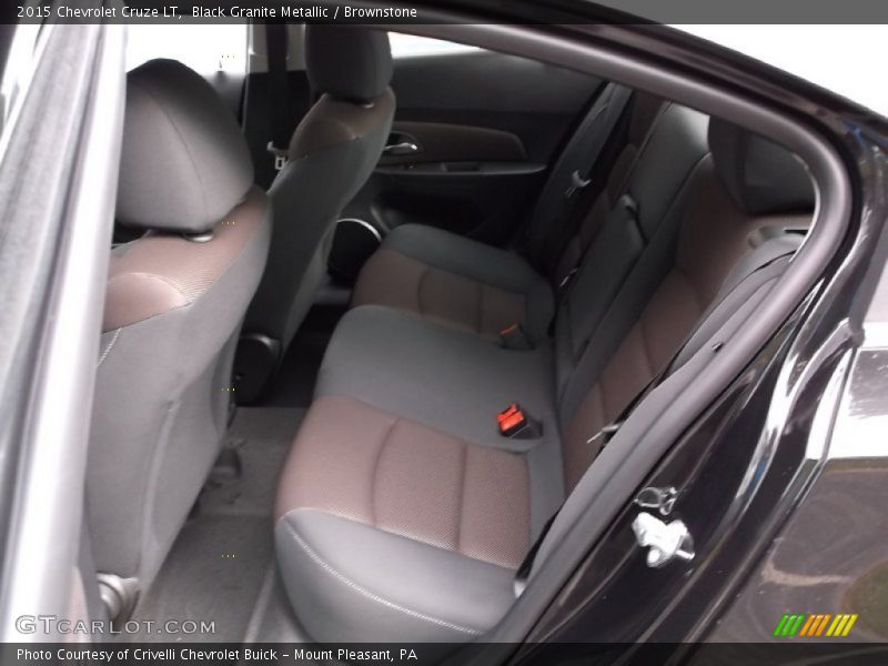 Black Granite Metallic / Brownstone 2015 Chevrolet Cruze LT