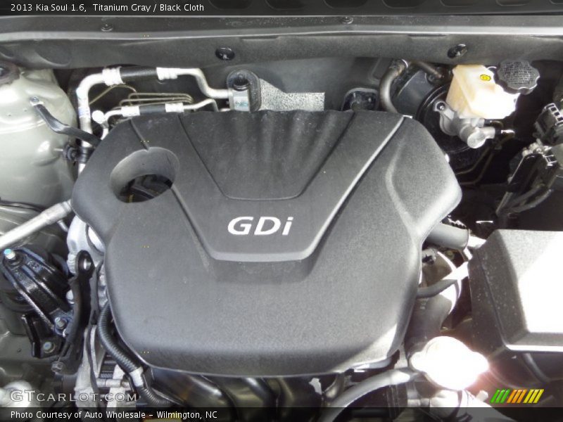 Titanium Gray / Black Cloth 2013 Kia Soul 1.6