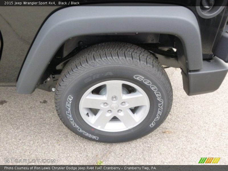 Black / Black 2015 Jeep Wrangler Sport 4x4