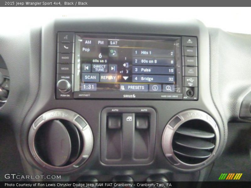 Black / Black 2015 Jeep Wrangler Sport 4x4