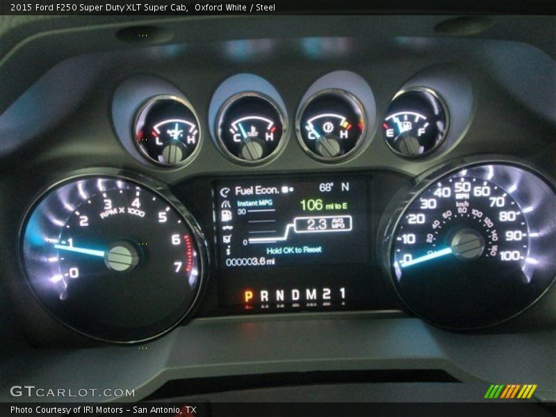 Oxford White / Steel 2015 Ford F250 Super Duty XLT Super Cab