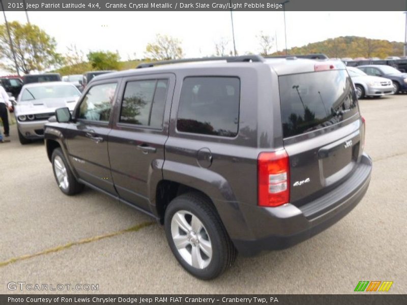 Granite Crystal Metallic / Dark Slate Gray/Light Pebble Beige 2015 Jeep Patriot Latitude 4x4