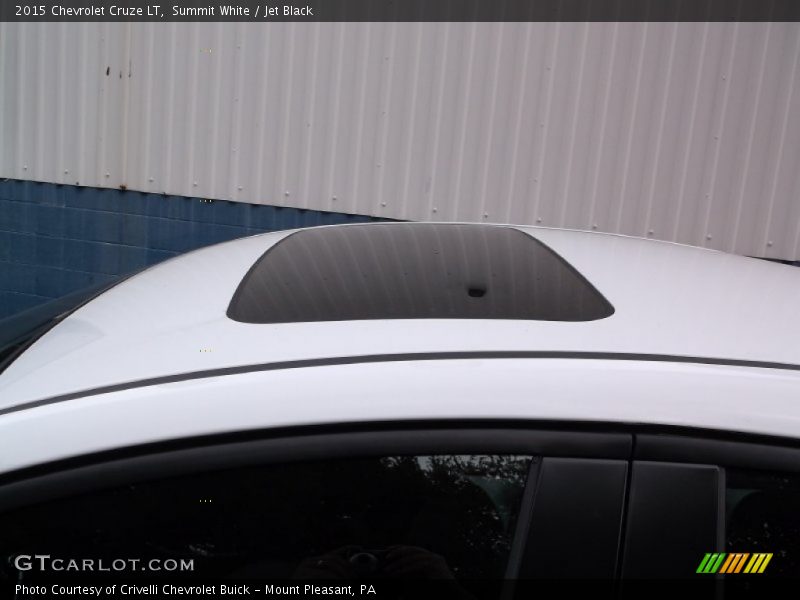 Summit White / Jet Black 2015 Chevrolet Cruze LT