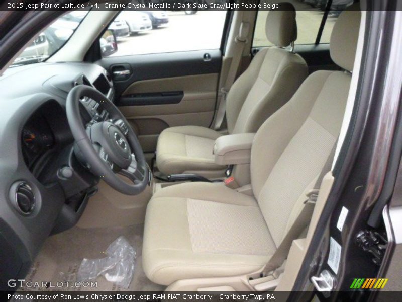 Granite Crystal Metallic / Dark Slate Gray/Light Pebble Beige 2015 Jeep Patriot Latitude 4x4