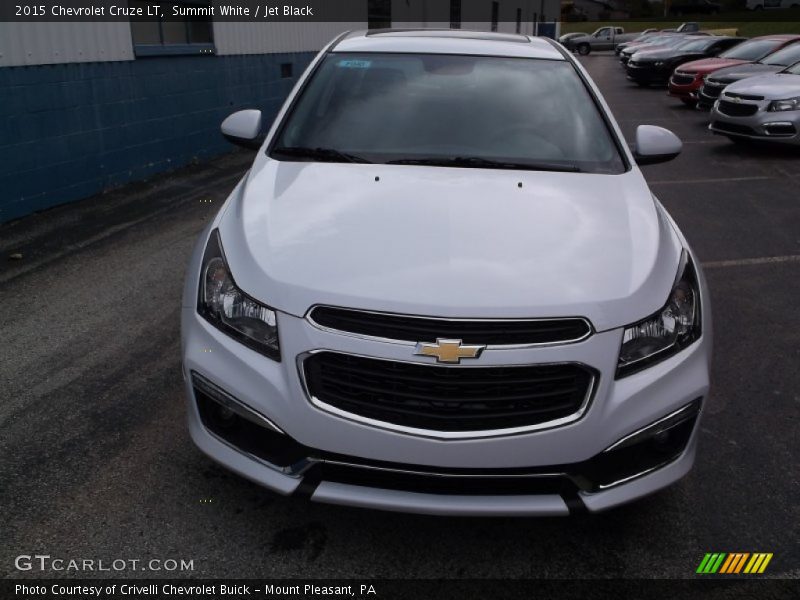 Summit White / Jet Black 2015 Chevrolet Cruze LT