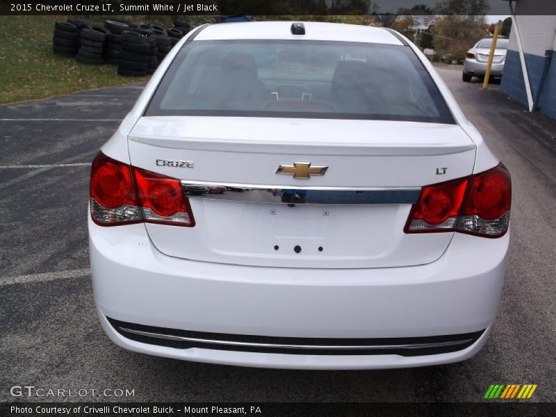 Summit White / Jet Black 2015 Chevrolet Cruze LT