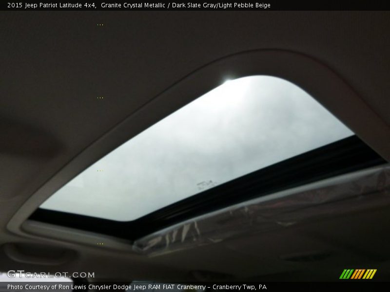 Granite Crystal Metallic / Dark Slate Gray/Light Pebble Beige 2015 Jeep Patriot Latitude 4x4