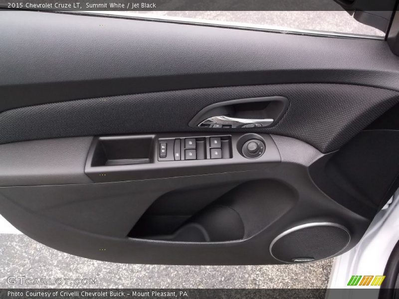Summit White / Jet Black 2015 Chevrolet Cruze LT
