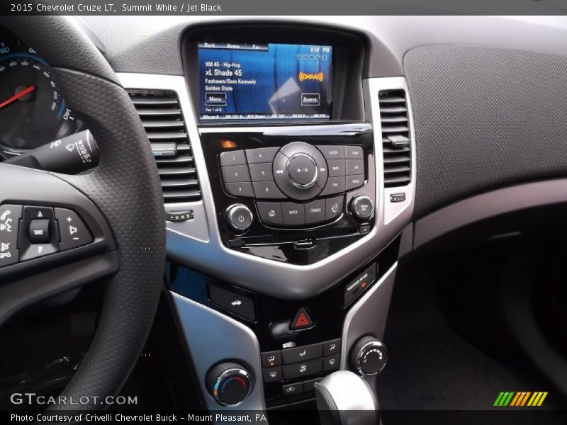 Summit White / Jet Black 2015 Chevrolet Cruze LT