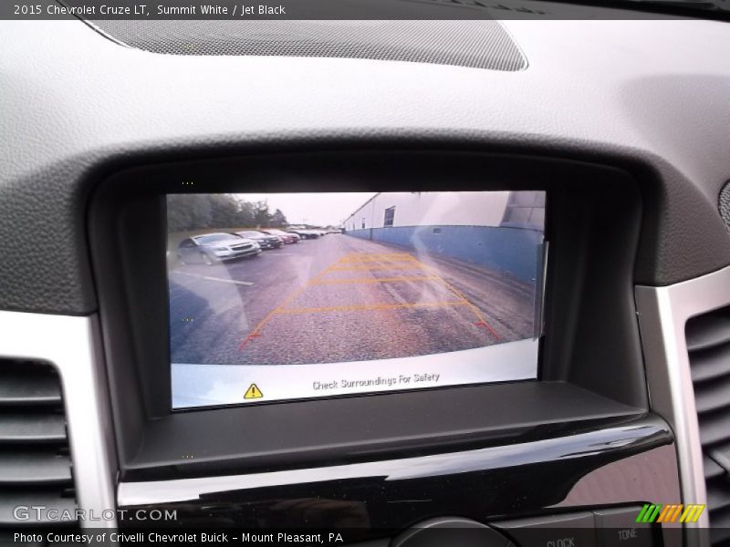 Summit White / Jet Black 2015 Chevrolet Cruze LT