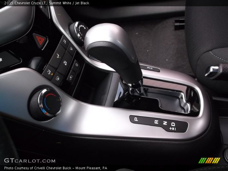Summit White / Jet Black 2015 Chevrolet Cruze LT