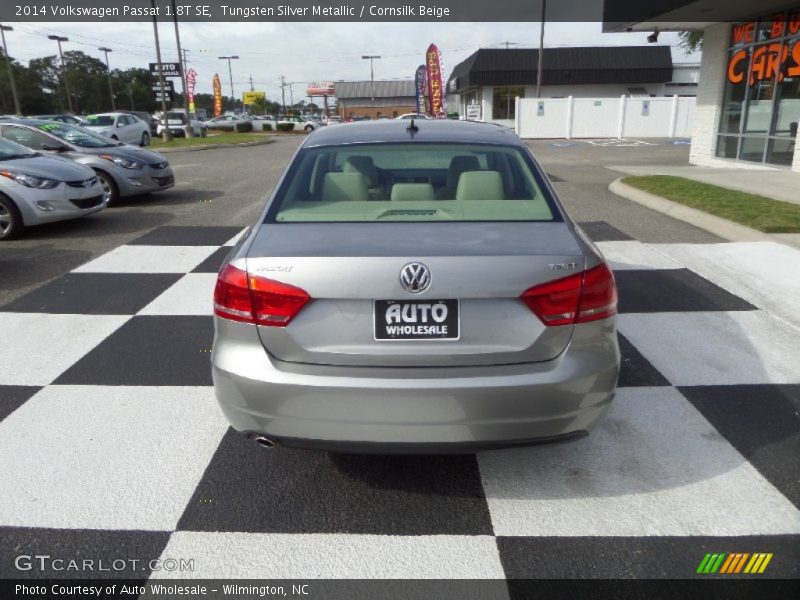 Tungsten Silver Metallic / Cornsilk Beige 2014 Volkswagen Passat 1.8T SE